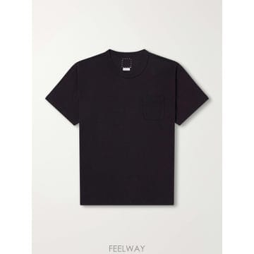 26 FW 비즈빔 블랙 얼티밋 점보 II 코튼 저지 티셔츠 TP581624916