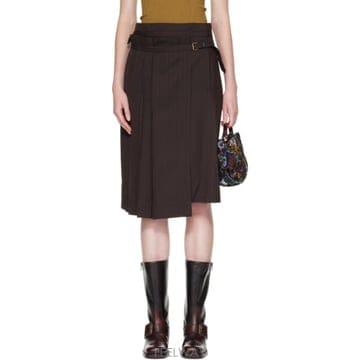 Dries Van Noten 26 FW �帮���ݳ�ư ���� �ø��� ���ڽ� �̵� ��ĿƮ 262358F09202326 FW �帮���ݳ�ư ���� �ø��� ���ڽ� �̵� ��ĿƮ 