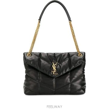 Saint Laurent �׶�����Ÿ �ؿ� ���ζ� ���� PUFFER MEDIUM LEATHER SHOULDER BAG 5774751EL�׶�����Ÿ �ؿ� ���ζ� ���� PUFFER MEDIUM LEATHER SHOU