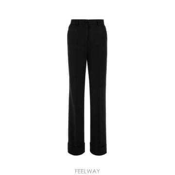 26 FW 돌체앤가바나 플레어 팬츠 블랙 N0000 FTBM0TFU21E