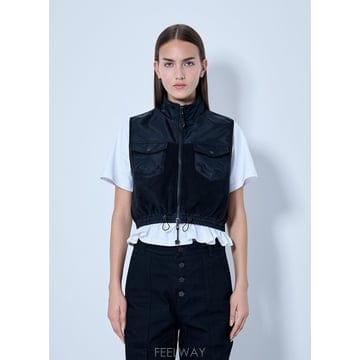 26 F/W 세실리에 반센 소프트 후리스 베스트 2.26RTW1500 B0112317682