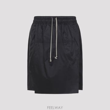 [A3] 몽클레르 릭오웬스 반바지 쇼츠 MU01F2B01.M8114-999 BLACK