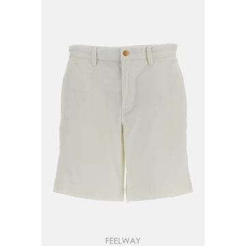 [B4] 폴로 랄프로렌 710799213022WHITE 반바지 쇼츠 팬츠 남성