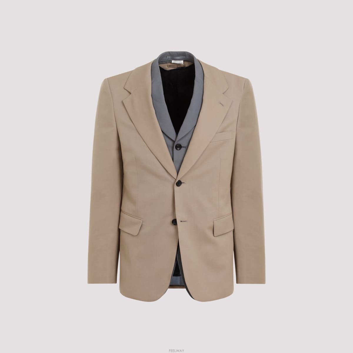 Comme des Garcons [A3] �ĵ������� �ȹ� �÷��� ��Ʈ ��Ŷ PMJ009S24-GRAY BEIGE[A3] �ĵ������� �ȹ� �÷��� ��Ʈ ��Ŷ PMJ009S24-GRAY B