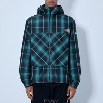 Moncler 26 FW ��Ŭ���� X FRGMT Jitsuyo üũ �ĵ� ���� �׸� L209U 1A00002 N1125 F8926 FW ��Ŭ���� X FRGMT Jitsuyo üũ �ĵ� ���� �׸� L20