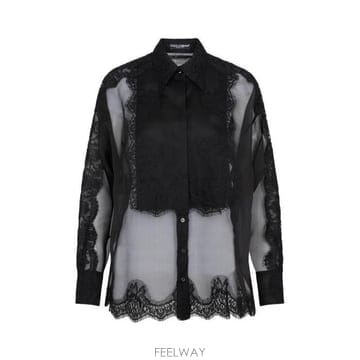 Dolce&Gabbana 26 FW ��ü�ذ��ٳ� �÷η� ���̽� ������ ���� ���� ��ư ���� ���� F5Q31TFU1BU26 FW ��ü�ذ��ٳ� �÷η� ���̽� ������ ���� ���� ��ư