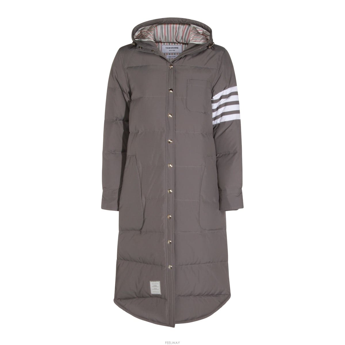 Thom Browne [B3] ����� FOD025X05222035 ���� ��Ŷ �ٿ� �е� ��ī Ǫ�� ����[B3] ����� FOD025X05222035 ���� ��Ŷ �ٿ� �е� ��ī