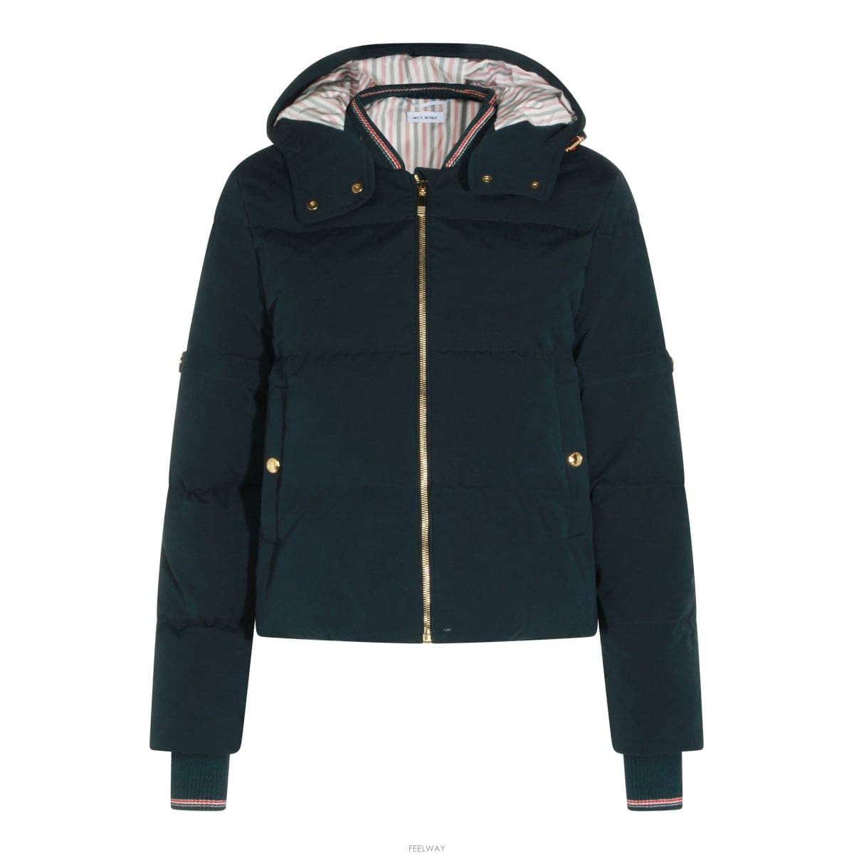 Thom Browne [B3] ����� FBD074XF0923420 ���� ��Ŷ �ٿ� �е� ��ī Ǫ�� ����[B3] ����� FBD074XF0923420 ���� ��Ŷ �ٿ� �е� ��ī