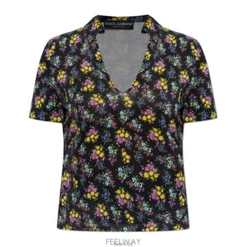 Dolce&Gabbana 26 FW ��ü�ذ��ٳ� �÷η� ��Ƽ�� ���� ���� HN5XL FXZ21TJAHLU26 FW ��ü�ذ��ٳ� �÷η� ��Ƽ�� ���� ���� HN5XL FXZ21
