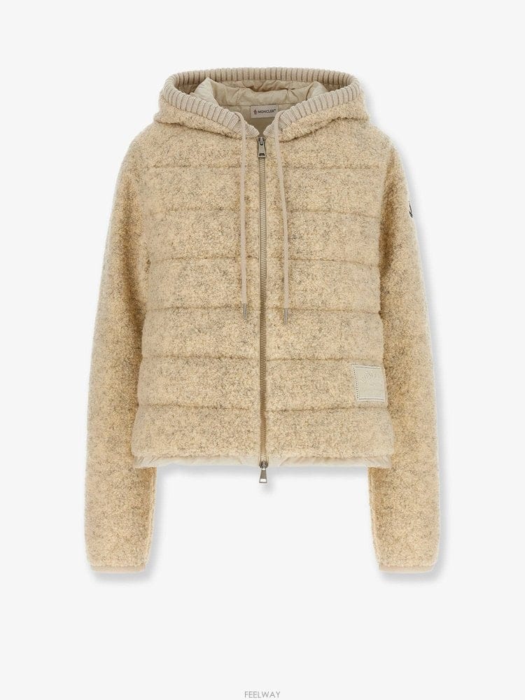 Moncler ��Ŭ���� JACKETCARDIGAN WITH ���� & �ĵ� L209 B0652317826��Ŭ���� JACKETCARDIGAN WITH ���� & �ĵ� L209 B0652317