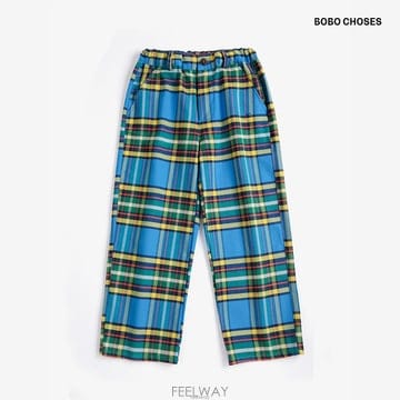 보보쇼즈 26FW Made in Spain 타탄 올오버 우븐팬츠 바지 B226AC128