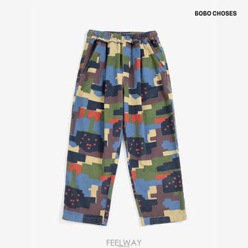 보보쇼즈 26FW Made in Spain 페인트 포레스트 올오버 코듀로이 바지 B226AC068