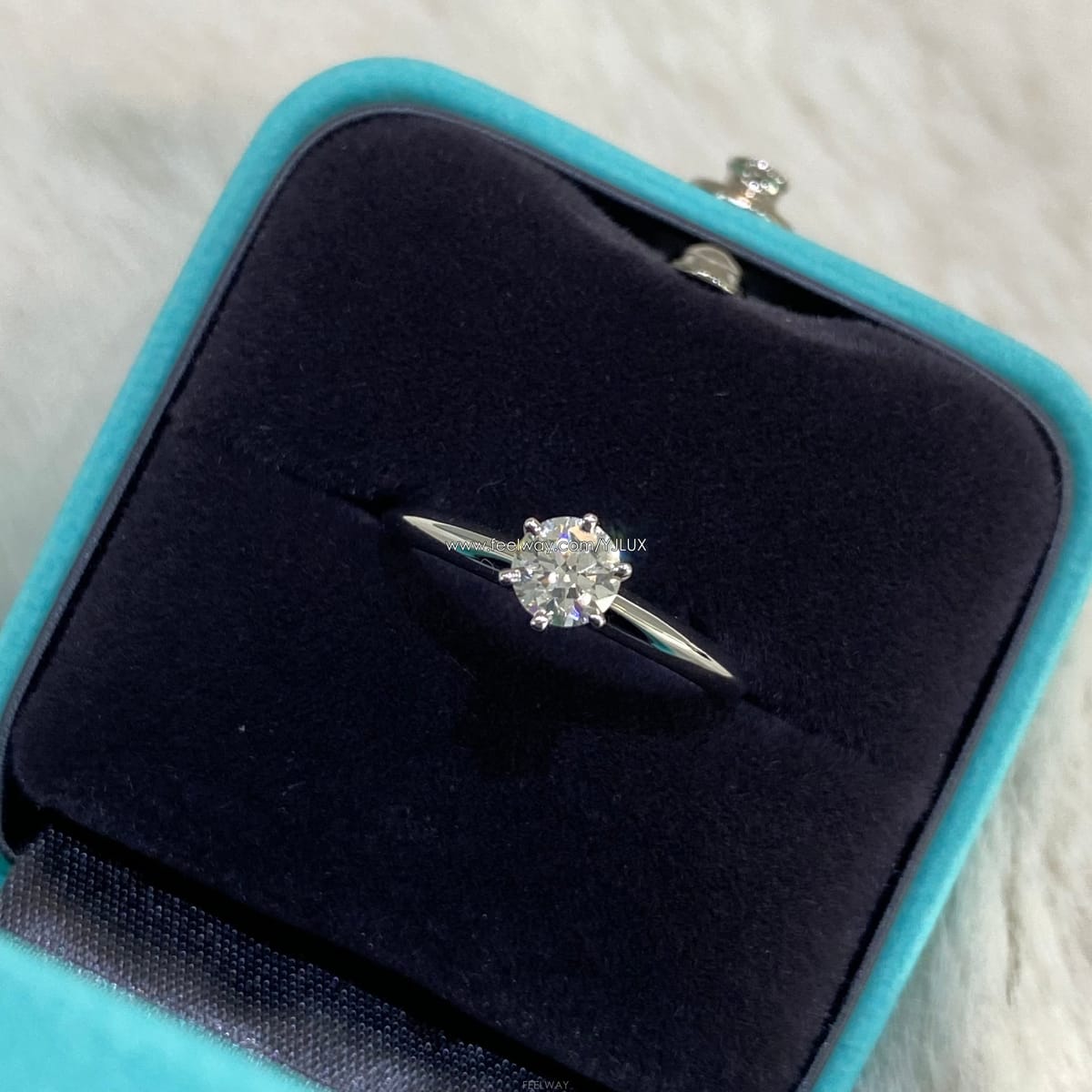 TIFFANY & Co Ƽ�Ĵ� 8.5 �ָ��׾ 0.34ĳ�� Ƽ�Ĵϼ��� ���̾� ���� Y96412Ƽ�Ĵ� 8.5 �ָ��׾ 0.34ĳ�� Ƽ�Ĵϼ��� ���̾� ���� 