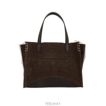인더샵 JW ANDERSON JW 앤더스 로퍼 스웨이드 토트백