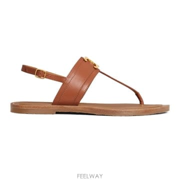당일발송 셀린느 Lympia Triomphe in calfskin sandals