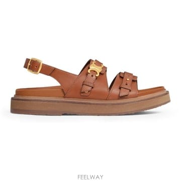 당일발송 셀린느 Tippi Triomphe sandals in calfskin