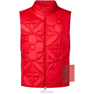 Louis Vuitton ���Ϲ߼� ���̺��� LVSE Padded Monogram Flower Gilet���Ϲ߼� ���̺��� LVSE Padded Monogram Flower Gilet