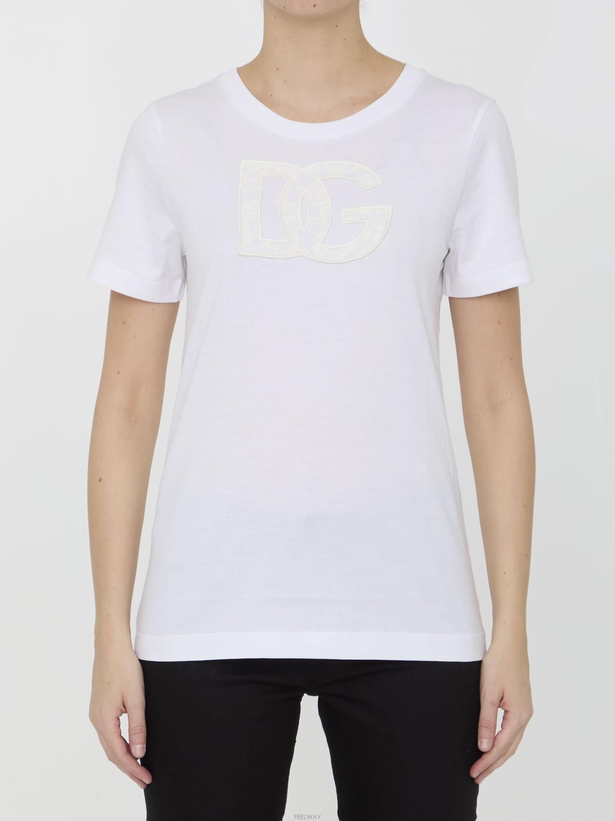 Dolce&Gabbana 24 S/S ��ü �� ���ٳ� Ƽ���� WITH DG �ΰ� F8M68ZG B002100675324 S/S ��ü �� ���ٳ� Ƽ���� WITH DG �ΰ� F8M68ZG B002