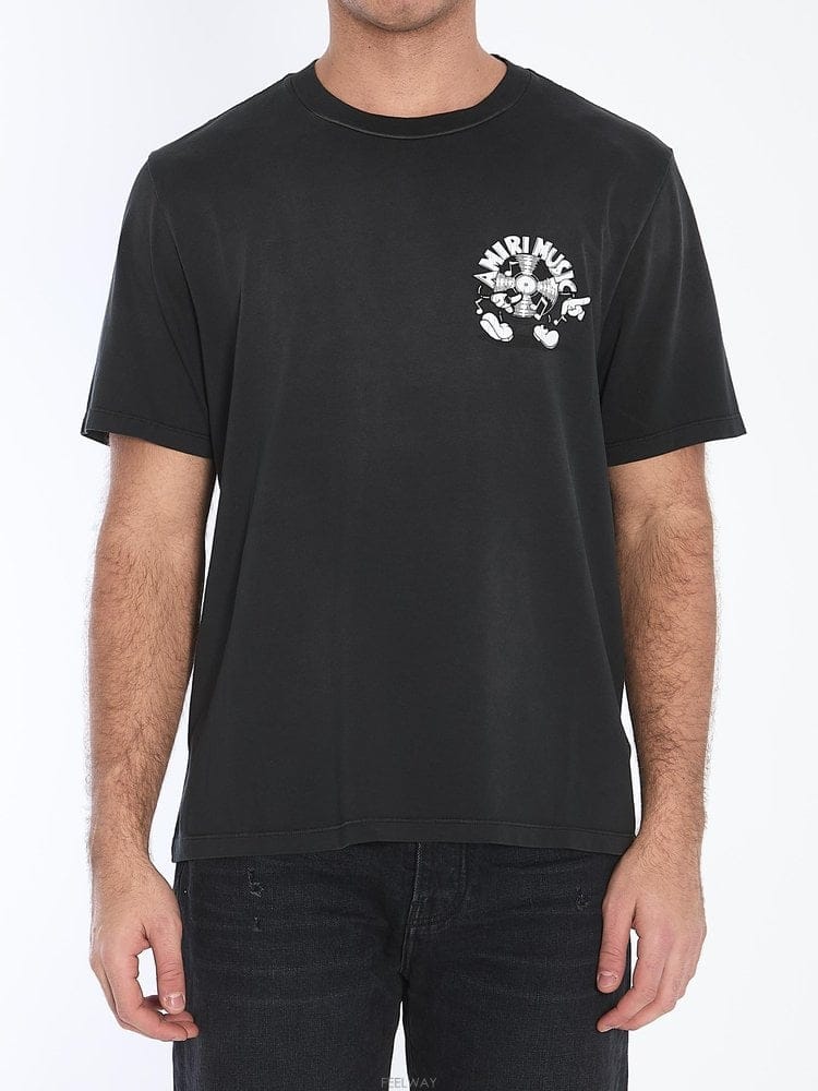 Amiri 25 S/S �ƹ̸� AMIRI MUSIC RECORD Ƽ���� AMJY B002152226425 S/S �ƹ̸� AMIRI MUSIC RECORD Ƽ���� AMJY B00215222