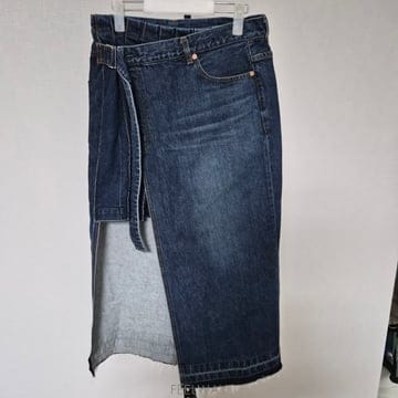 사카이 3호 Sacai 청 스커트 W-치마-374