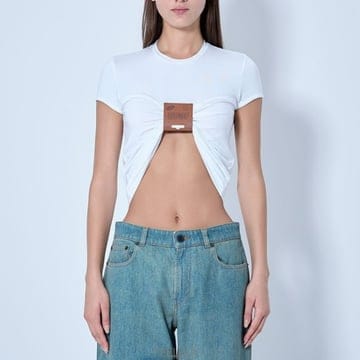Jean Paul Gaultier 26 FW ���� ��Ƽ�� ��Ʈ��ġ ���ڽ� ���̺� ũ�� 26 04 W TO522 J076 0126 FW ���� ��Ƽ�� ��Ʈ��ġ ���ڽ� ���̺� ũ�� 26 04 