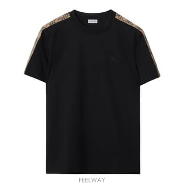 Burberry 26FW ������ üũ Ʈ���� ��ư Ƽ���� 8106248 SU25 MW TA A1189 BLACK26FW ������ üũ Ʈ���� ��ư Ƽ���� 8106248 SU25 MW TA