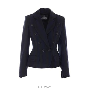 ViVienne westwood 26FW ���ȿ���Ʈ��� �̵� ��ĿƮ 1401008M W01NHN201 MIDNIGHT BLUE BLACK26FW ���ȿ���Ʈ��� �̵� ��ĿƮ 1401008M W01NHN201 M