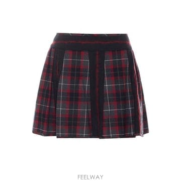 ViVienne westwood 26FW ���ȿ���Ʈ��� �� Ÿźüũ �ø��� �̴� ��ĿƮ 1K01003H W01NGP210 RED26FW ���ȿ���Ʈ��� �� Ÿźüũ �ø��� �̴� ��ĿƮ 1