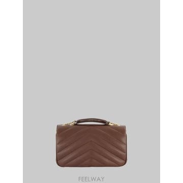 Saint Laurent 26FW ���ζ� ����� 871619 BROWN26FW ���ζ� ����� 871619 BROWN
