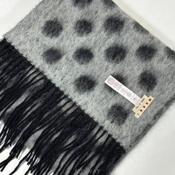마르니 MARNI 신형 도트 로고 머플러