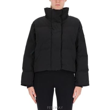 26FW 캐나다구스 그랜드뷰 크롭드 재킷 블랙 라벨 2266WB 9061 BLACK