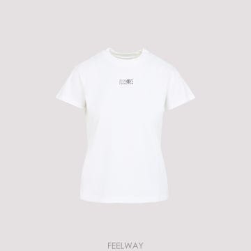[A3] MM6 메종 마르지엘라 티셔츠 S52GC0327.M20170-101 OFF WHITE