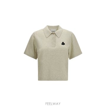 [B1] 이자벨 마랑 에뚜왈 PU0849FAC1L17E 폴로 폴라 티셔츠 탑 여성 PU0849FAC1L17E