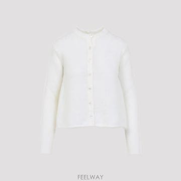 [A3] 로에베 가디건 S540Y16K88-2100 WHITE