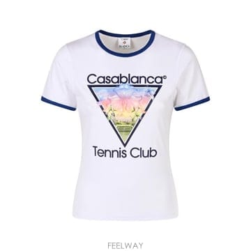 CASABLANCA 26FW ī�����ī ����콺 WAW26JTS04902 WHITE TENNIS CLUB ICON26FW ī�����ī ����콺 WAW26JTS04902 WHITE TENNIS CL