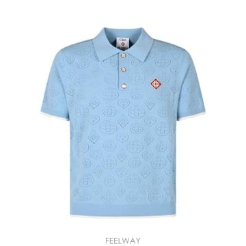 CASABLANCA 26FW ī�����ī ���� Ƽ���� MAW26KW148101 BLUE26FW ī�����ī ���� Ƽ���� MAW26KW148101 BLUE