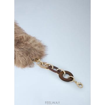 26 F/W 막스마라 페이크 퍼 카라 WITH 체인 LINKS 262 B0112317704