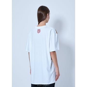 장폴 고띠에 그래픽 프린팅 숏슬리브