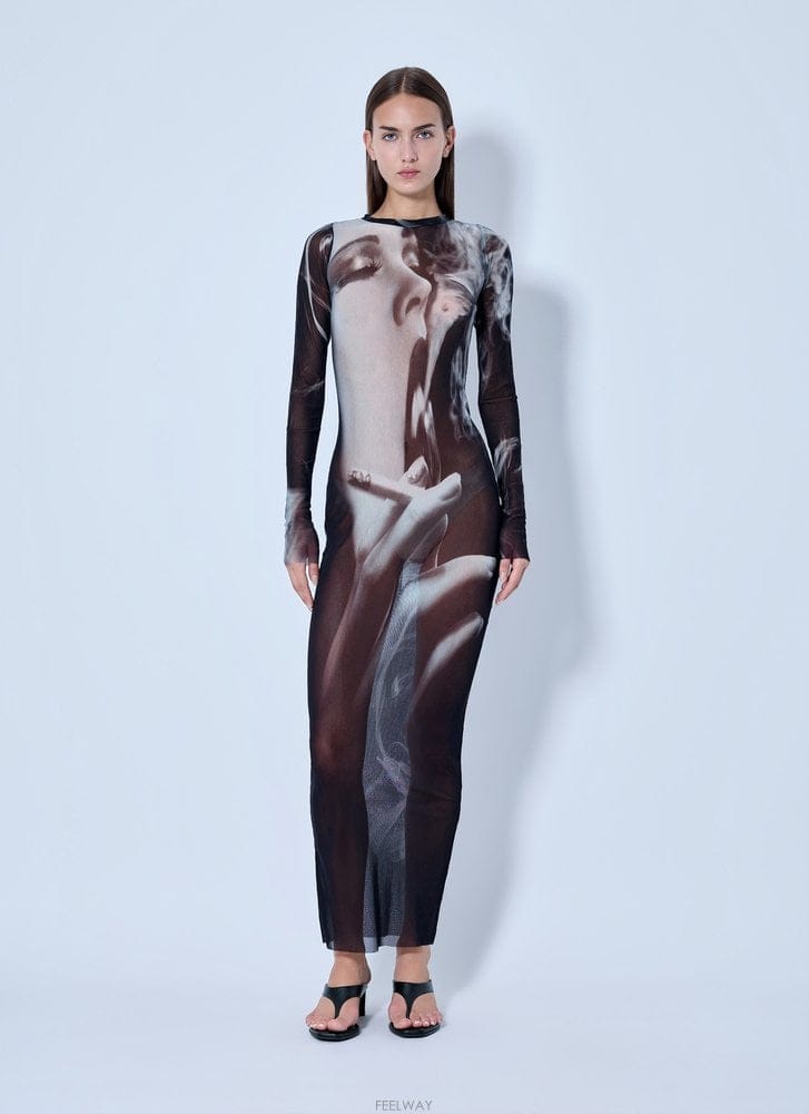 Jean Paul Gaultier 26 F/W �� �� ��Ƽ�� �޽� ����Ʈ ����ŷ WOMEN �� �巹��  B011231771126 F/W �� �� ��Ƽ�� �޽� ����Ʈ ����ŷ WOMEN �� �巹��