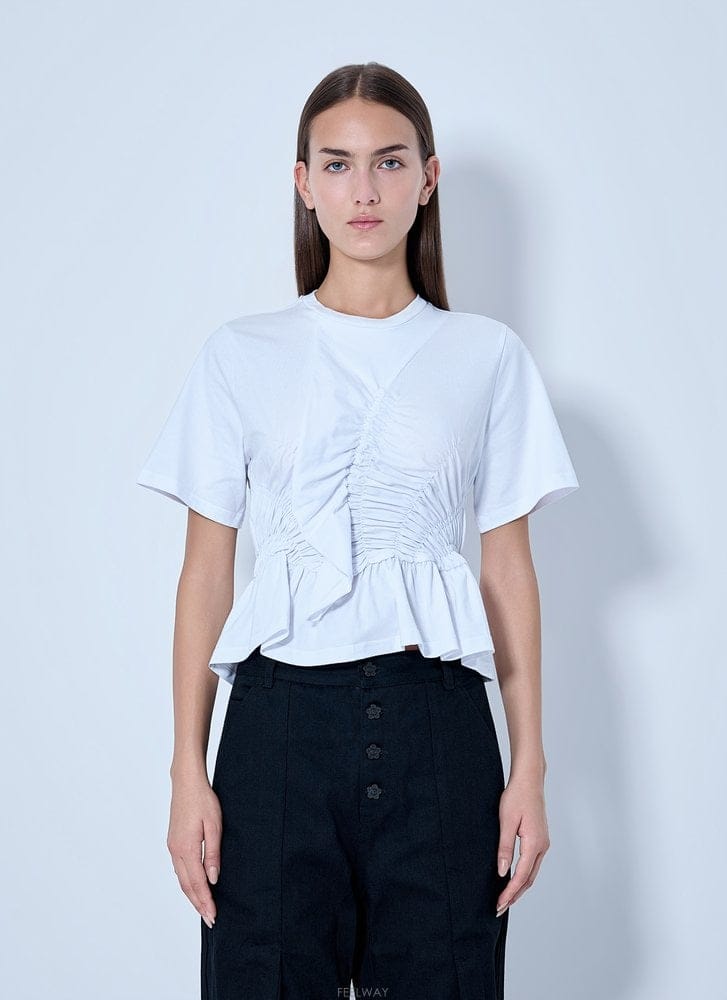 Cecilie Bahnsen 26 F/W ���Ǹ��� �ݼ� CBACE Ƽ���� 2.26RTW19001  B011231772726 F/W ���Ǹ��� �ݼ� CBACE Ƽ���� 2.26RTW19001  B01123