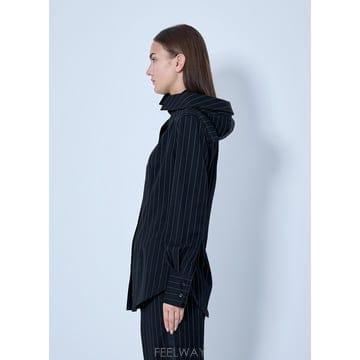 26 F/W 장 폴 고티에 후드 스트라이프 셔츠 26/04-W-ST0 B0112317763