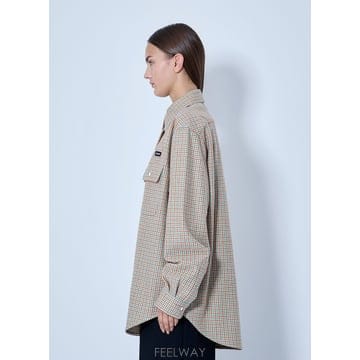 26 F/W 미우미우 체크 코튼 셔츠 MK2010 19CS F0EH3 B0112317778