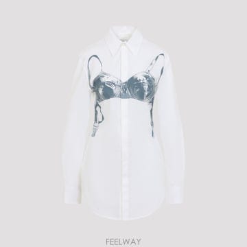 [A3] 장폴 고띠에 셔츠 2601WST053C071-01102 WHITE BLUE