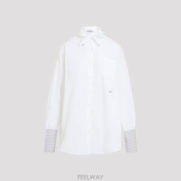 [A3] 프라다 셔츠 P470JRSOOO.6283-F0009 BIANCO