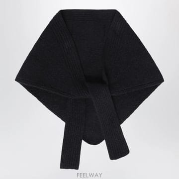 26 F/W 자크뮈스 블랙 GROS 그레인 스카프 인 알파카 블렌드  B0052318695