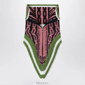 26 F/W 드리스 반 노튼 블랙 자카드 울 카라 0122084761 B0052318720