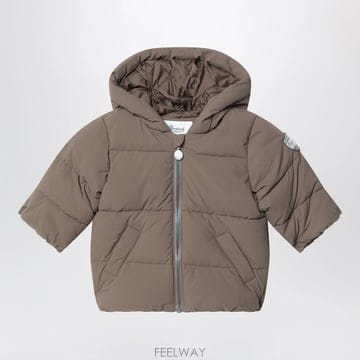 26 F/W 봉쁘앙 브라운 후드 다운 자켓 (KIDS ) W06YOU B0052318722