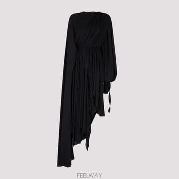[A3] 발렌시아가 원피스 드레스 768709.TGO08-1000 BLACK