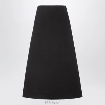 26 F/W 펜디 블랙 미디 스커트 인 부클레 울 FQ7757B1U1 B0052318749