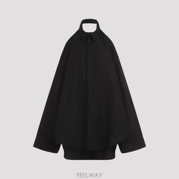 [A3] 발렌시아가 원피스 드레스 809049.TNM60-1000 BLACK